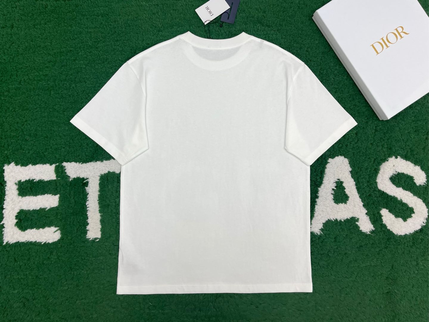 R공장/디올 남성 루즈핏 티셔츠