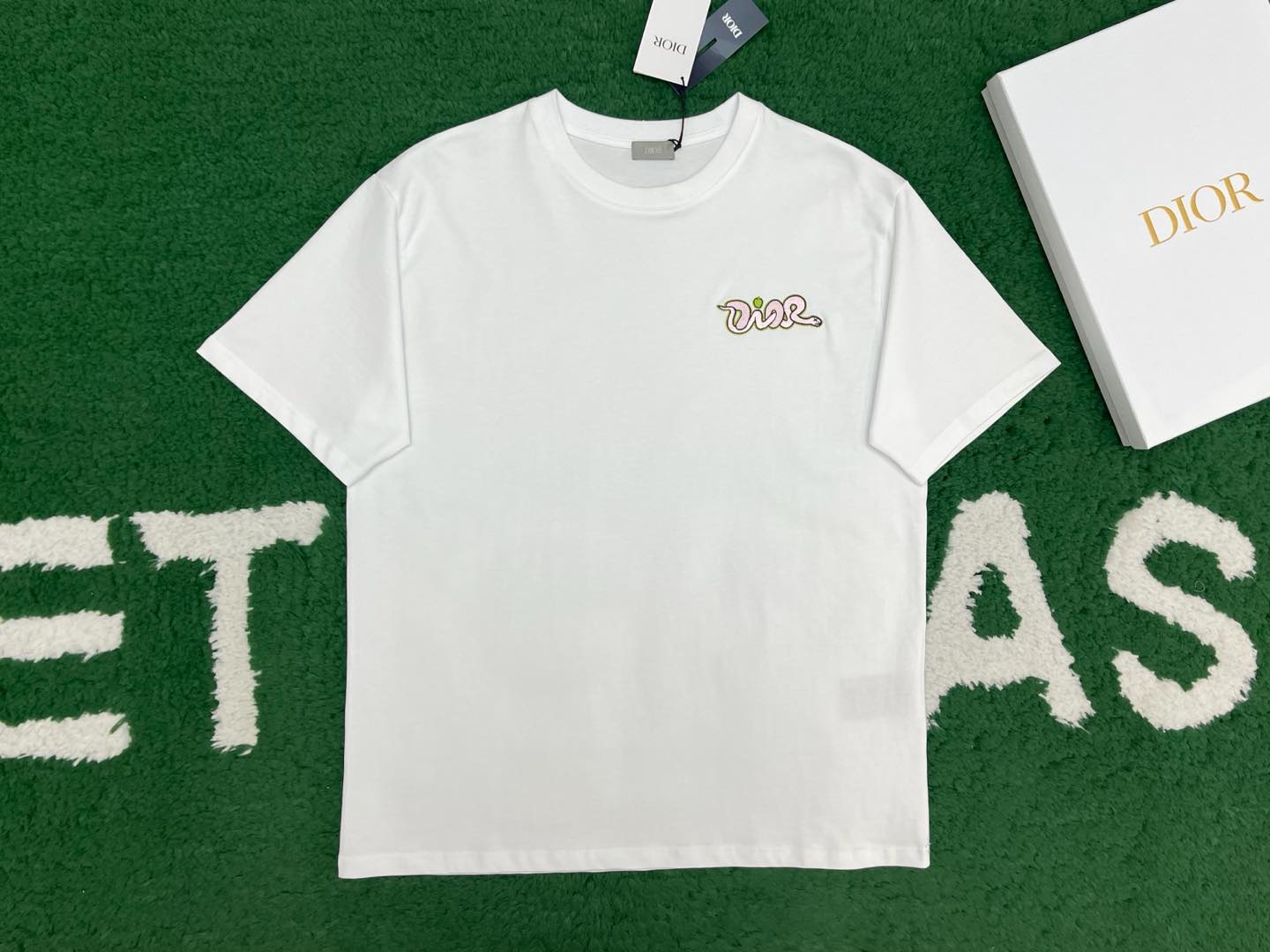 R공장/디올 남성 루즈핏 티셔츠
