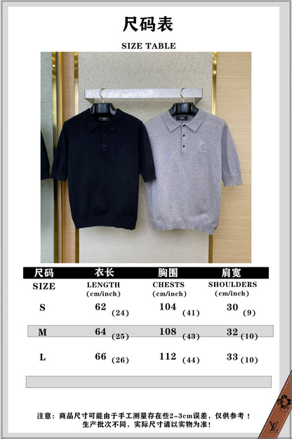 체인2호/펜디 남성 폴로넥 반팔