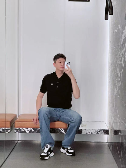 체인2호/셀린느 남성 폴로넥 반팔