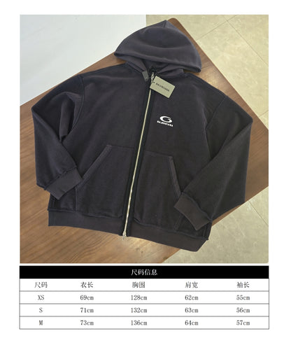 GTR셀러/발렌시아가 남성 지퍼 후드 코트