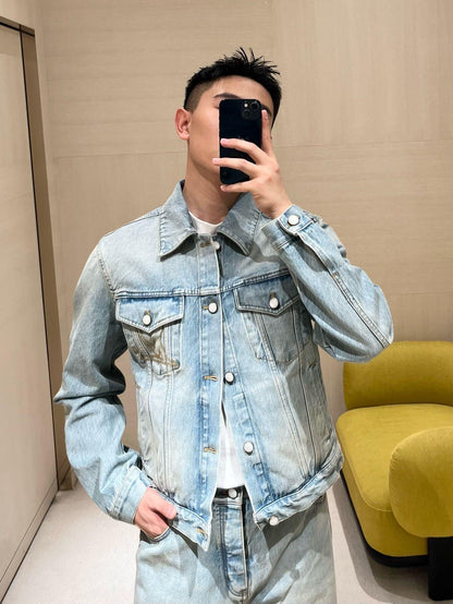 R공장/루이비통 남성 데님 자켓