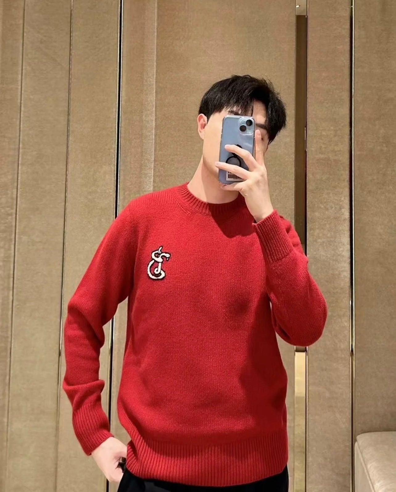 타일공장/버버리 남성 라운드 니트