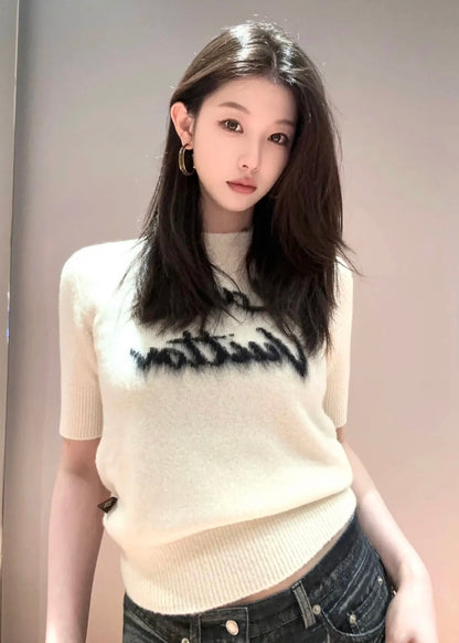 TJ셀러/루이비통 여성 니트 반팔