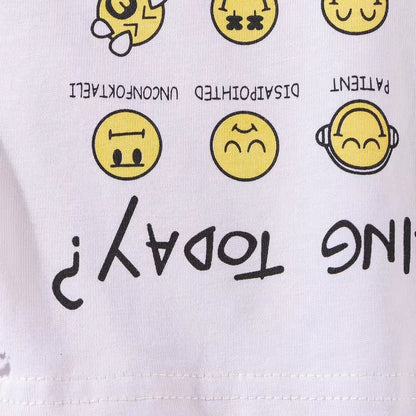 zzll /발렌시아가 남성 이모티콘 반팔 (한정기간 할인제품)