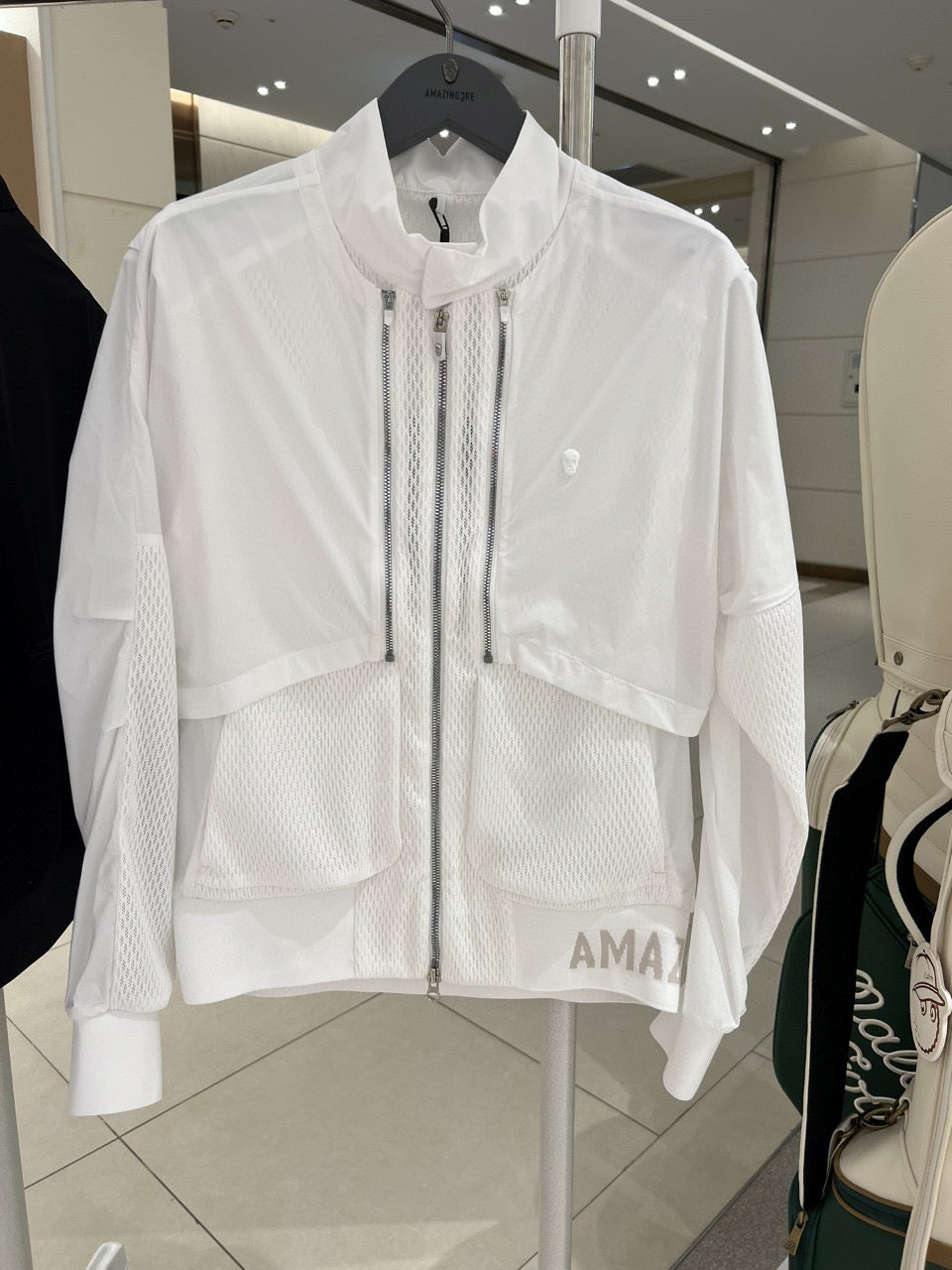 마이골프/AMAZINGCRE 남성 봄 통풍 냉감 자켓