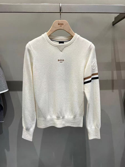 마이골프/ANEW golf 여성 라운드넥 긴팔 스웨터