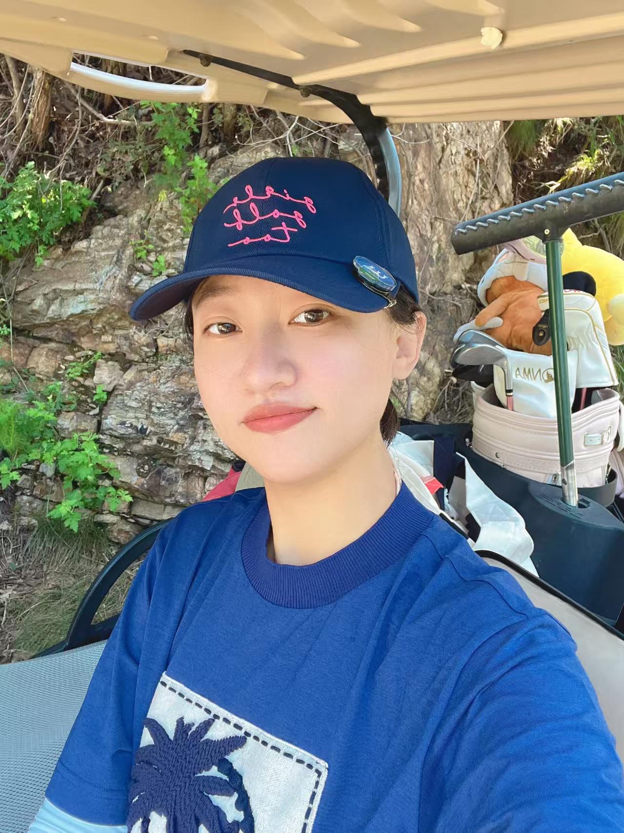 마이골프/G/FORE 여성 라운드넥 반팔