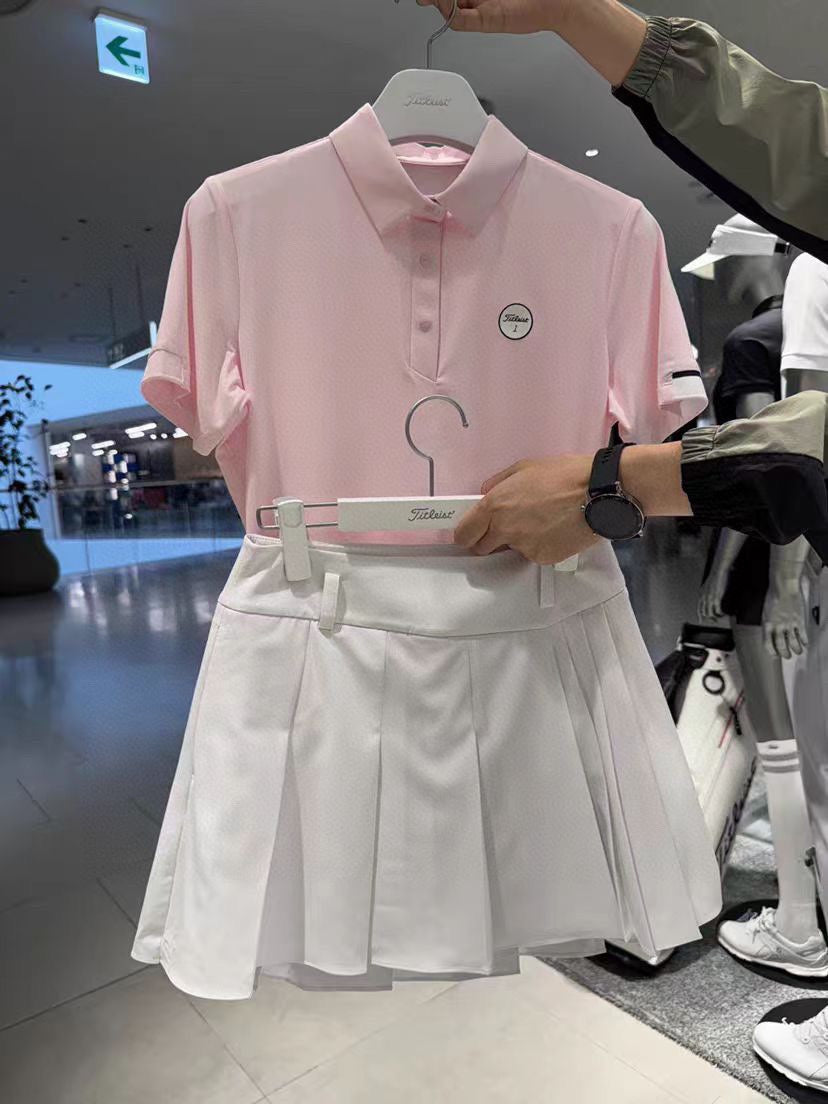 마이골프/Titleist 여성 골프 반팔