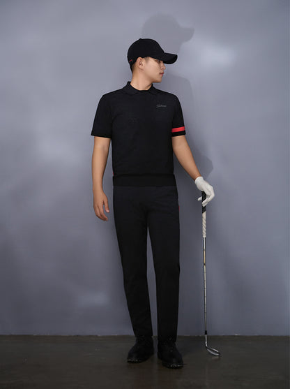 마이골프/Titleist 남성 니트 반팔