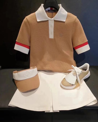 마이골프/ G/FORE 여성 반팔