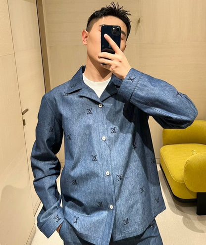 GTR/루이비통 남성 데님 자켓