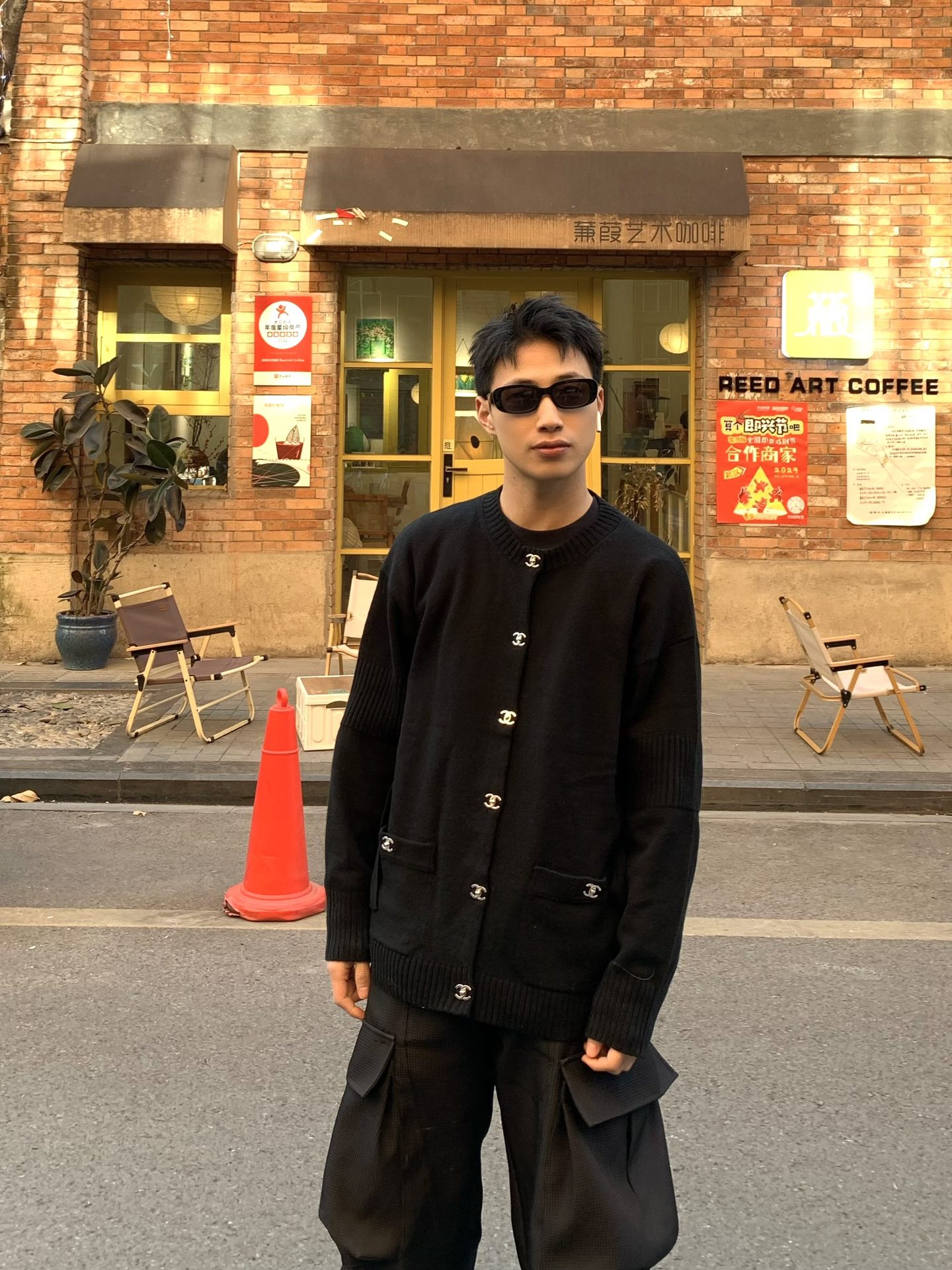GTR/샤넬 남성 니트 가디건