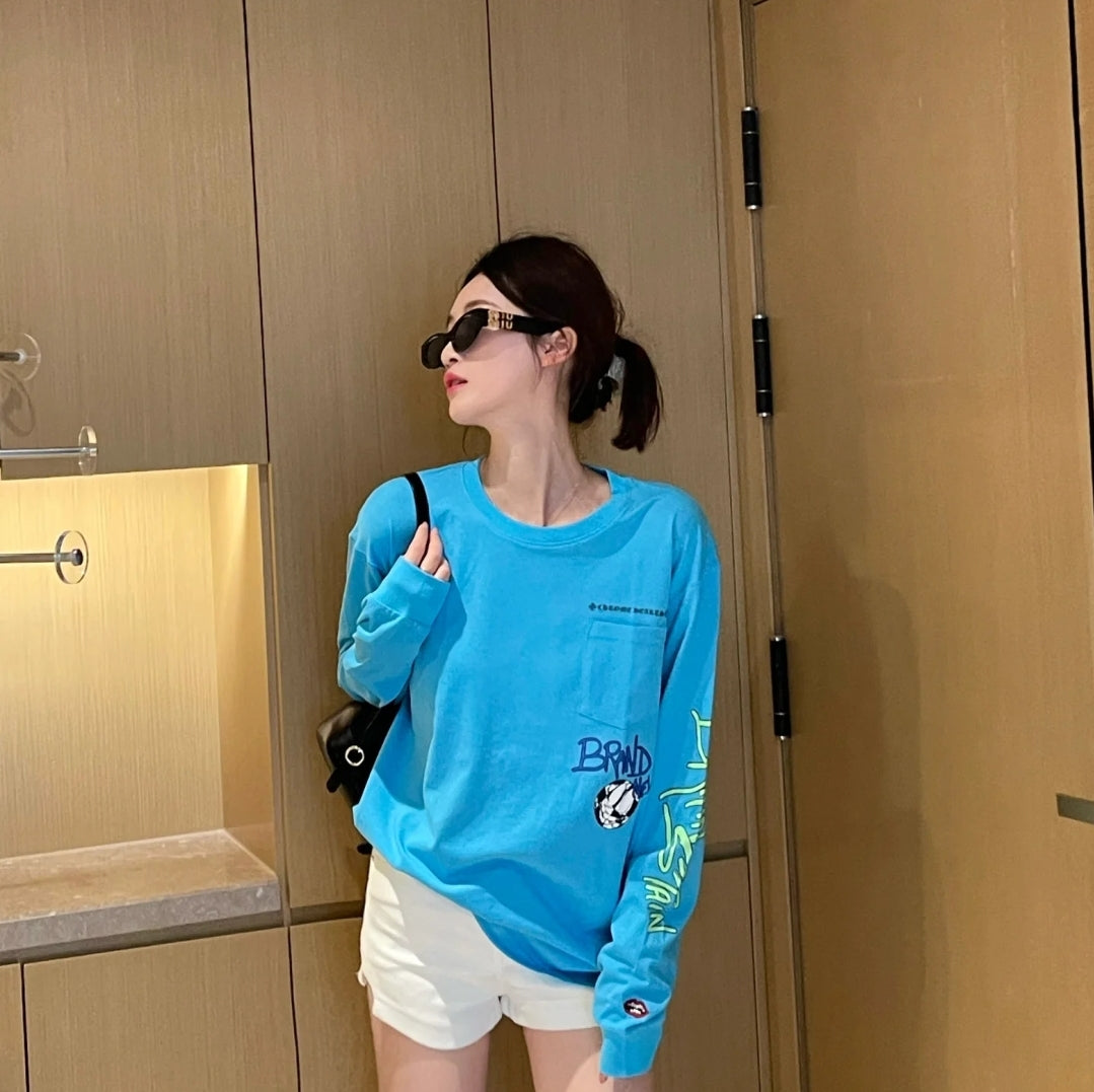 GTR/크롬하츠 남성 긴팔 티셔츠