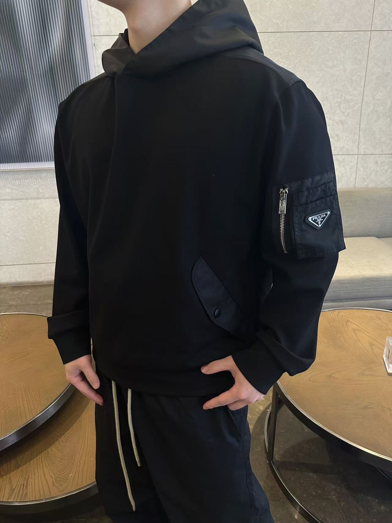 GTR/프라다 남성 후드