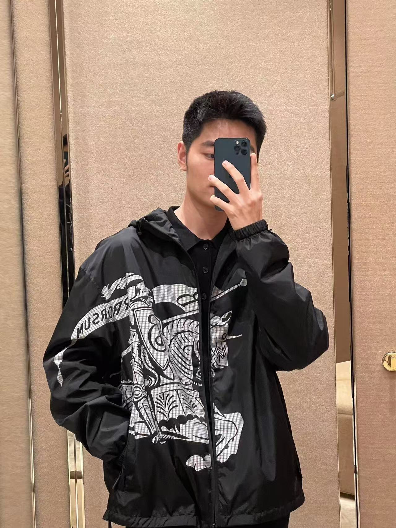 GTR/버버리 남성 후드 자켓