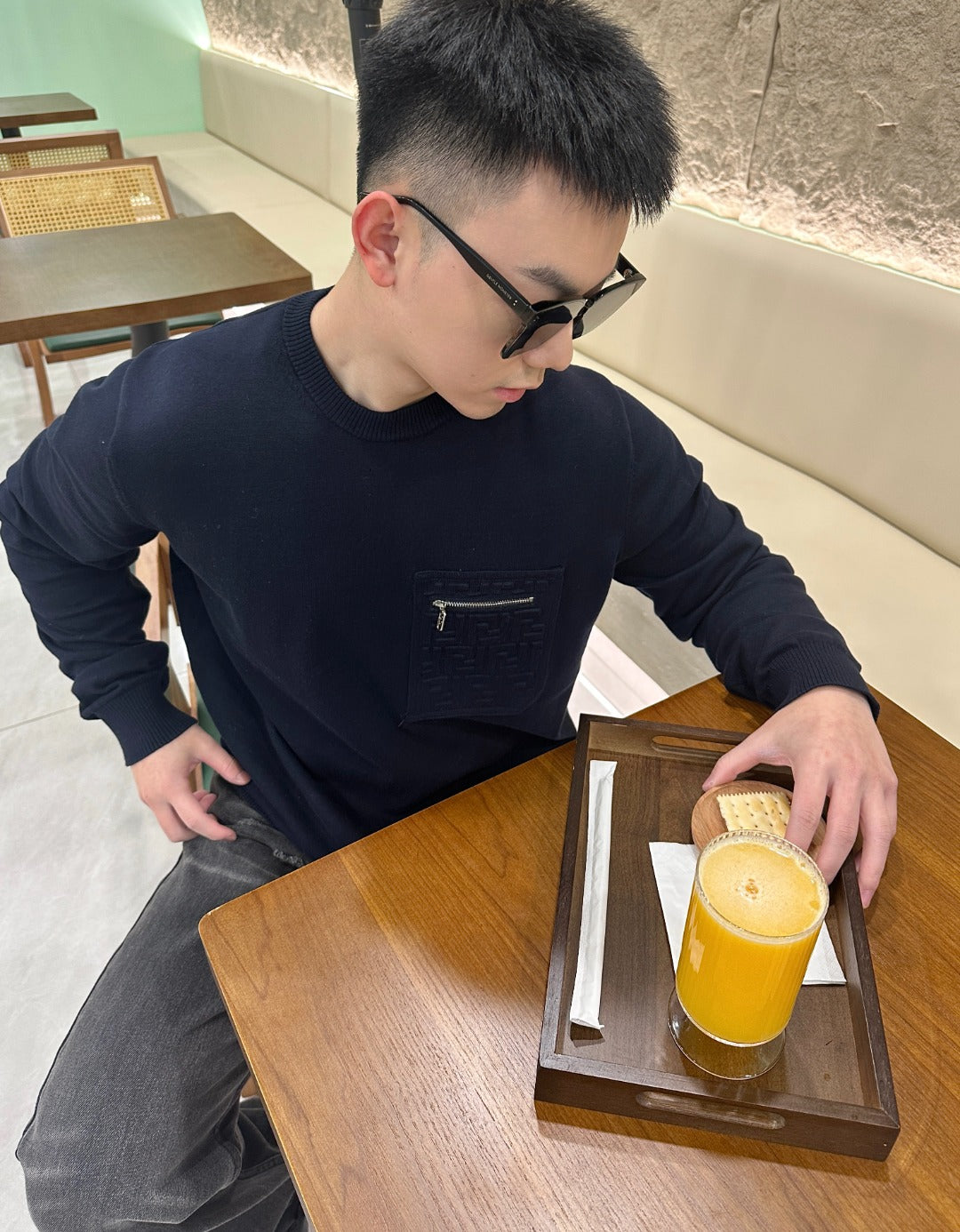 GTR/펜디 남성 니트