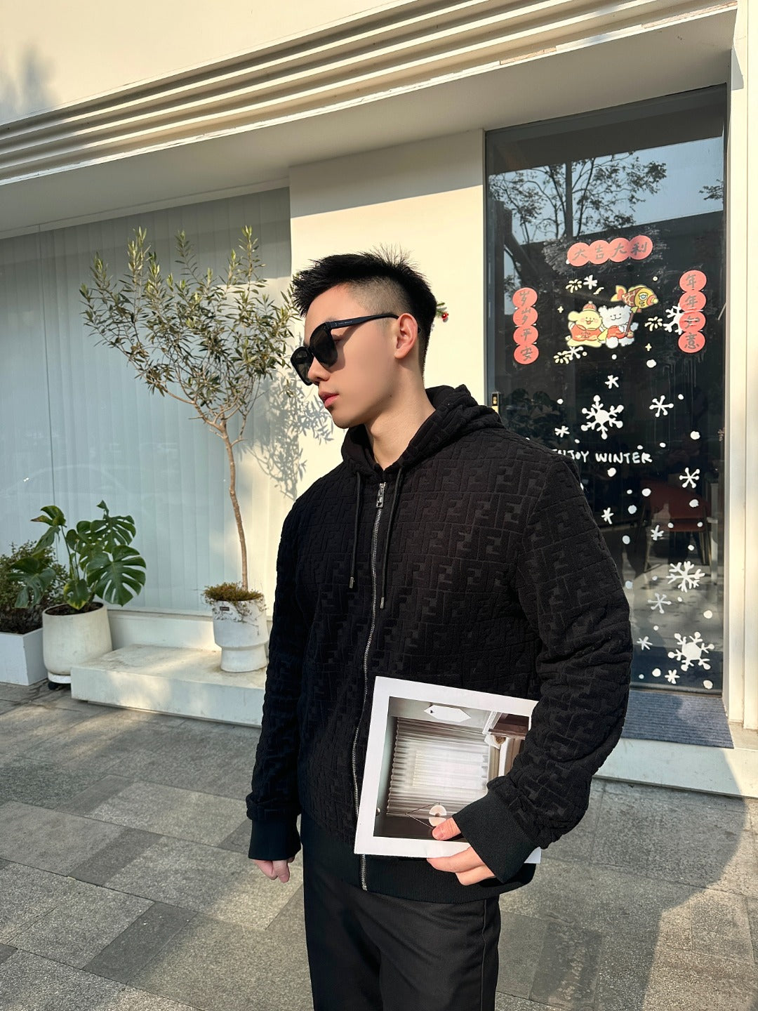 GTR/펜디 남성 후드 자켓
