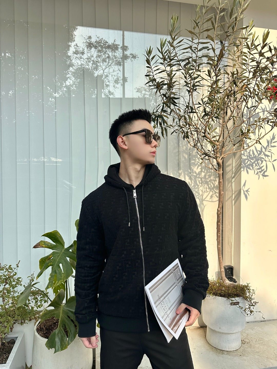 GTR/펜디 남성 후드 자켓