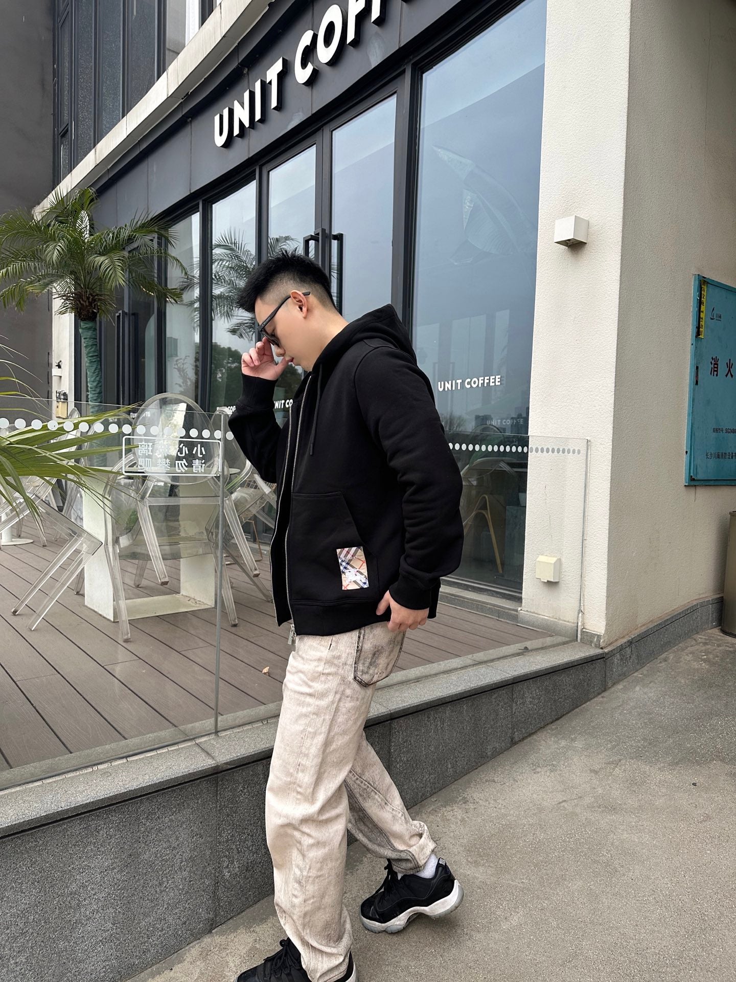 GTR/버버리 남성 후드 자켓