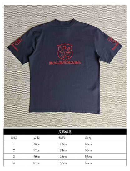 GTR/발렌시아가 여성 반팔 티셔츠