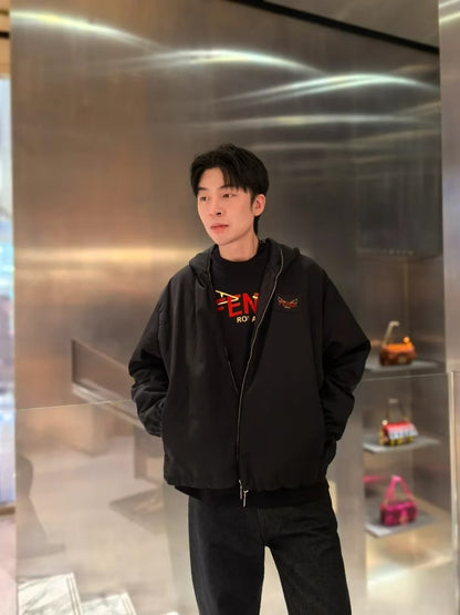 GTR/펜디 남성 후드 양면 자켓