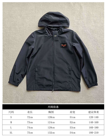 GTR/펜디 남성 후드 양면 자켓