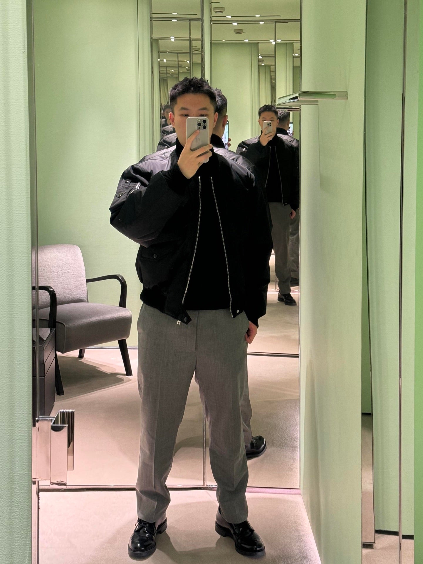 R공장/프라다 남성 자켓