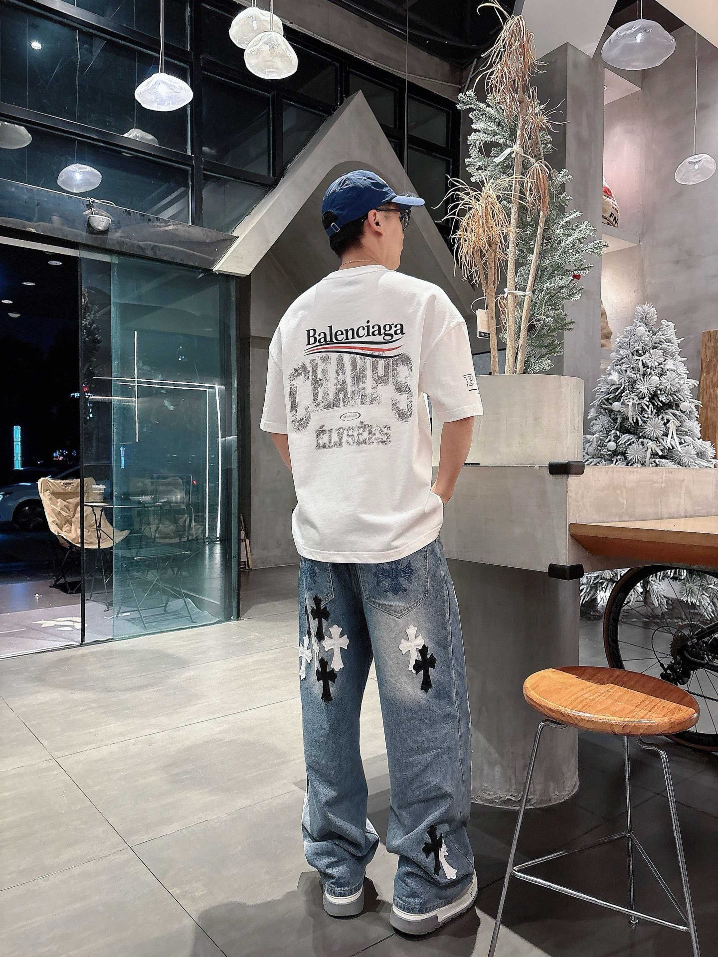 R공장/발렌시아가 남성 반팔
