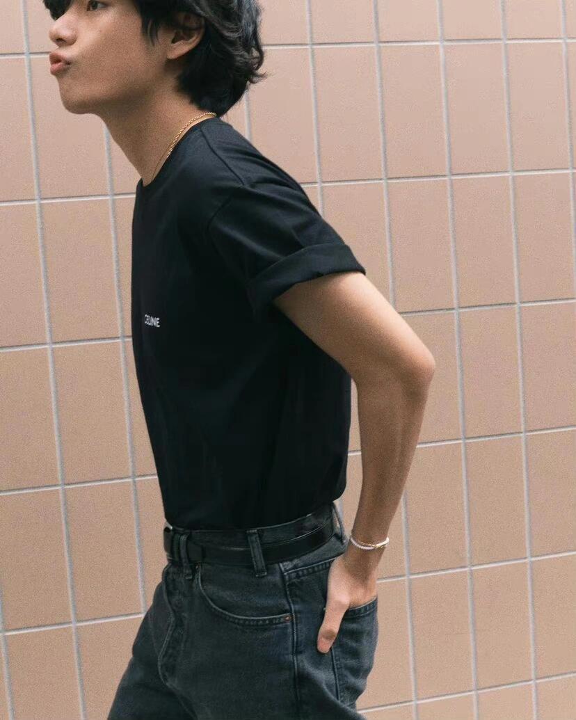R공장/셀린느 남성 반팔 티셔츠