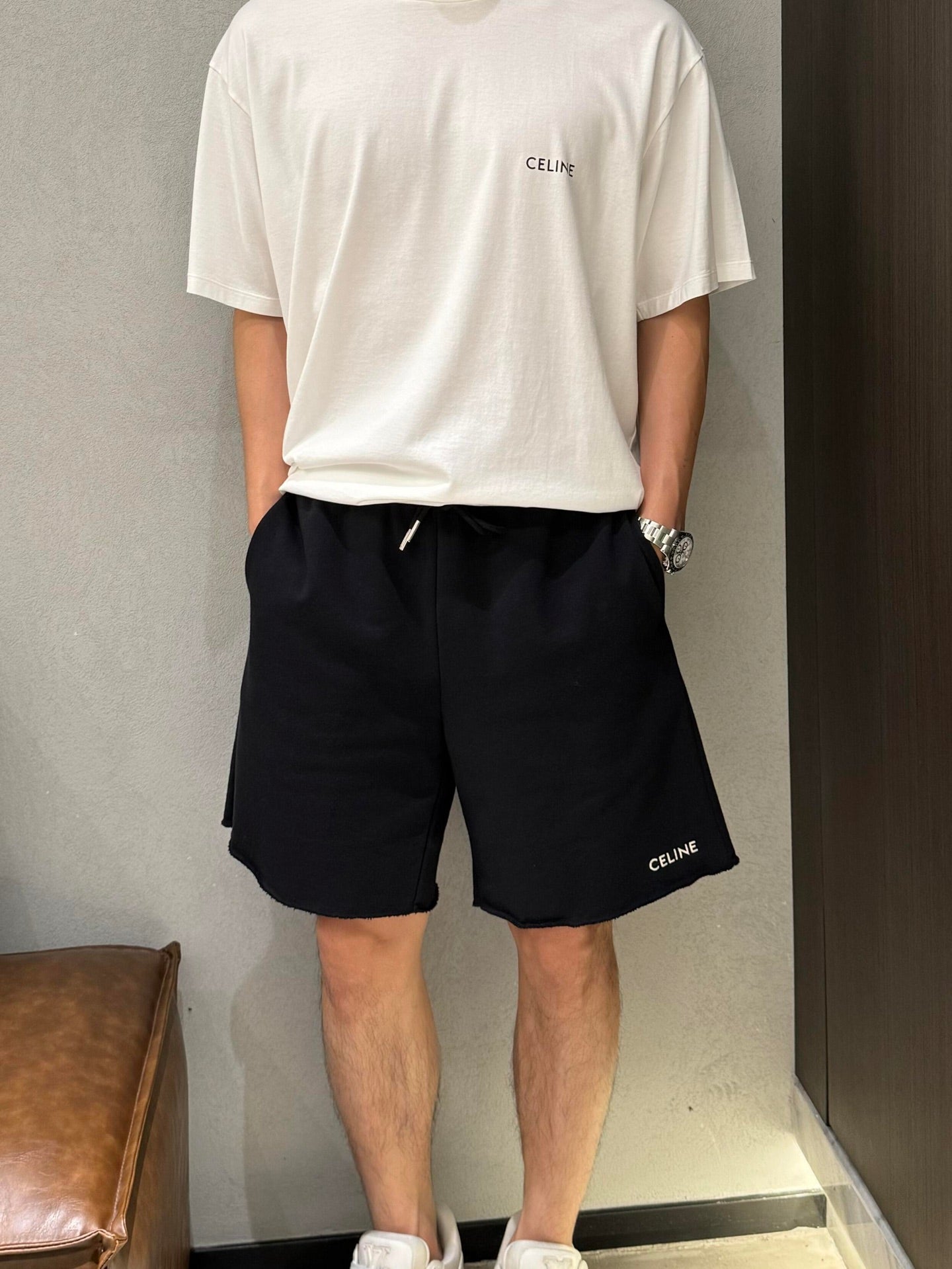 R공장/셀린느 남성 반팔 티셔츠