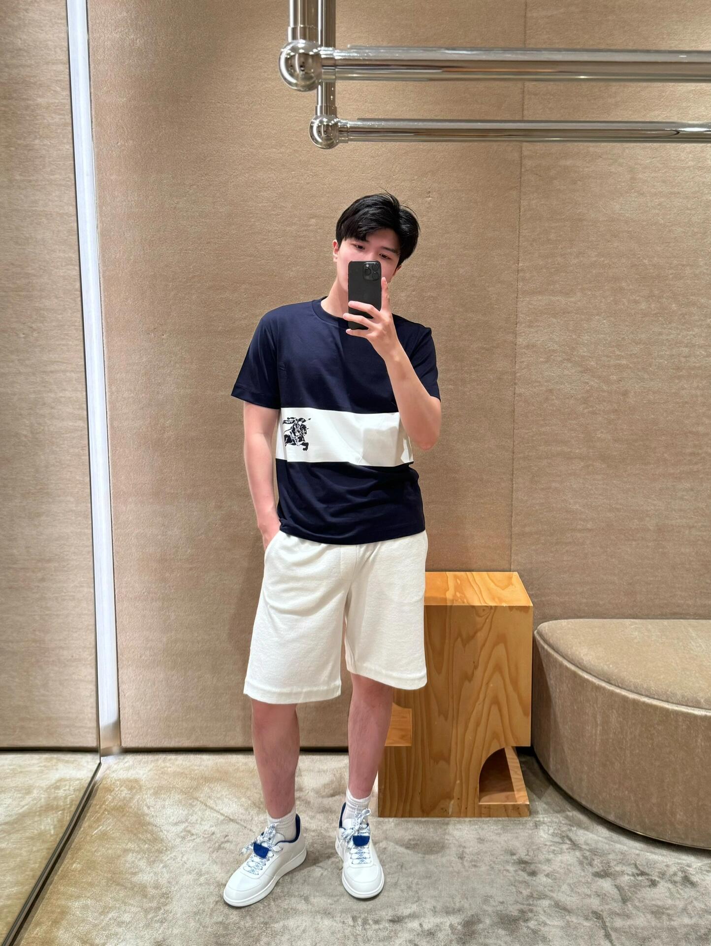 R공장/버버리 남성 반팔 티셔츠