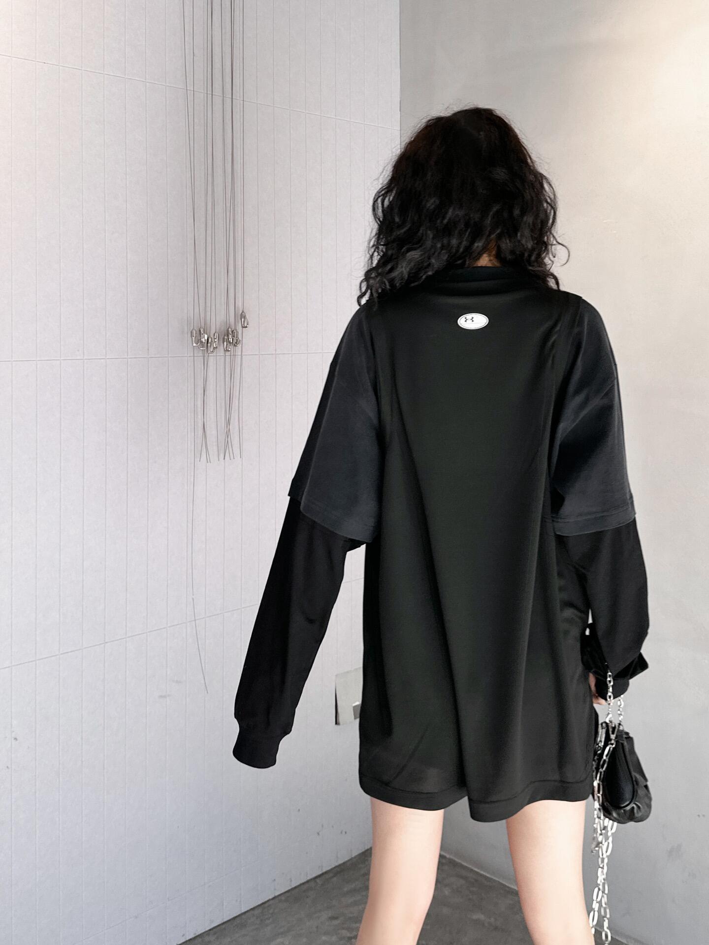 R공장/발렌시아가 남성 긴팔 티셔츠