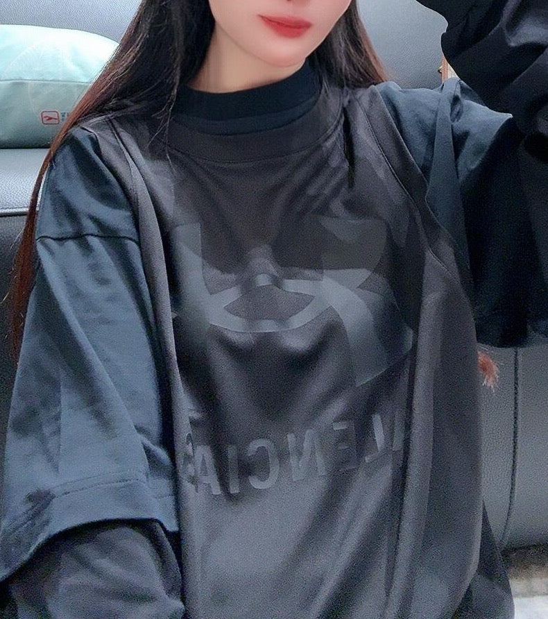R공장/발렌시아가 남성 긴팔 티셔츠