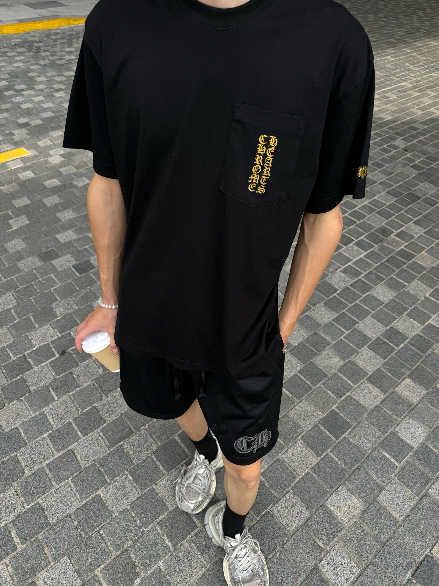 R공장/크롬하츠 남성 반팔 타셔츠