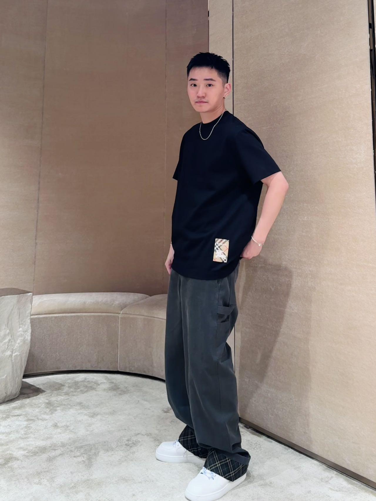 R공장/버버리 남성 반팔 티셔츠