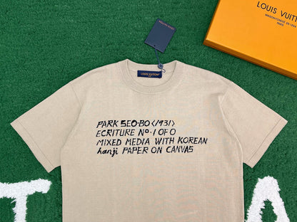 R공장/루이비통 남성 면 반팔 티셔츠