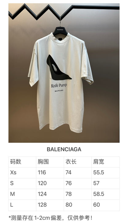 체인2호/발렌시아가 남성 반팔 티셔츠