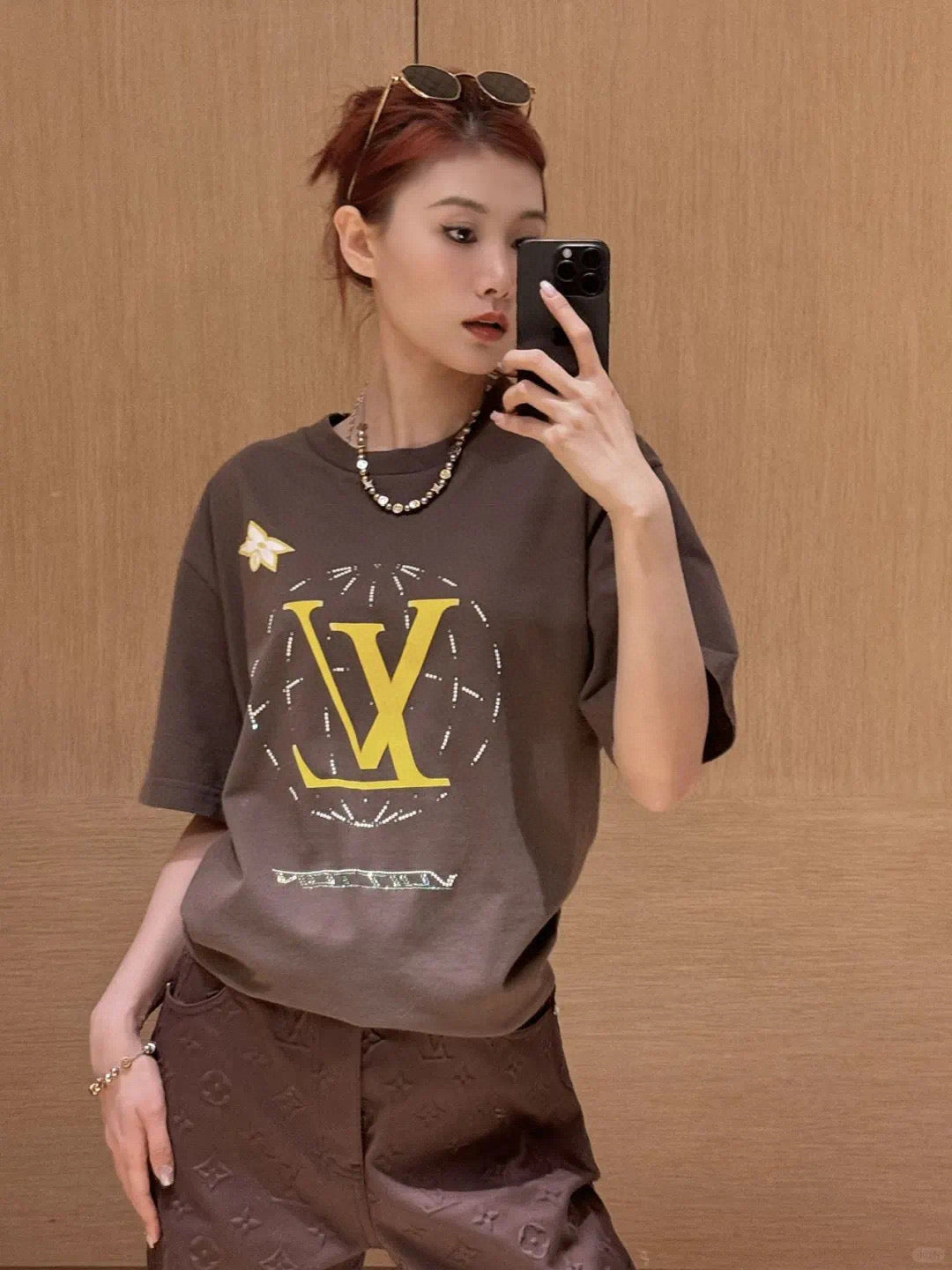 체인2호/루이비통 남성 라운드넥 반팔 티셔츠