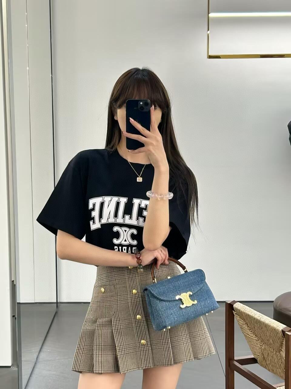 체인2호/셀린느 남성 반팔 티셔츠