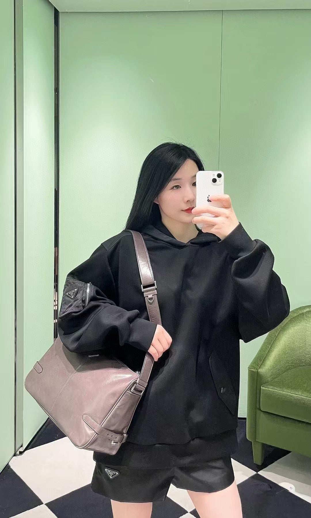 체인2호/프라다 남성 후드