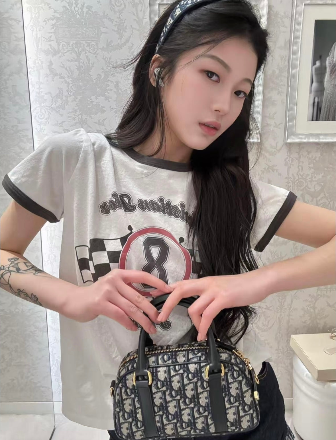 체인2호/디올 여성 반팔 티셔츠