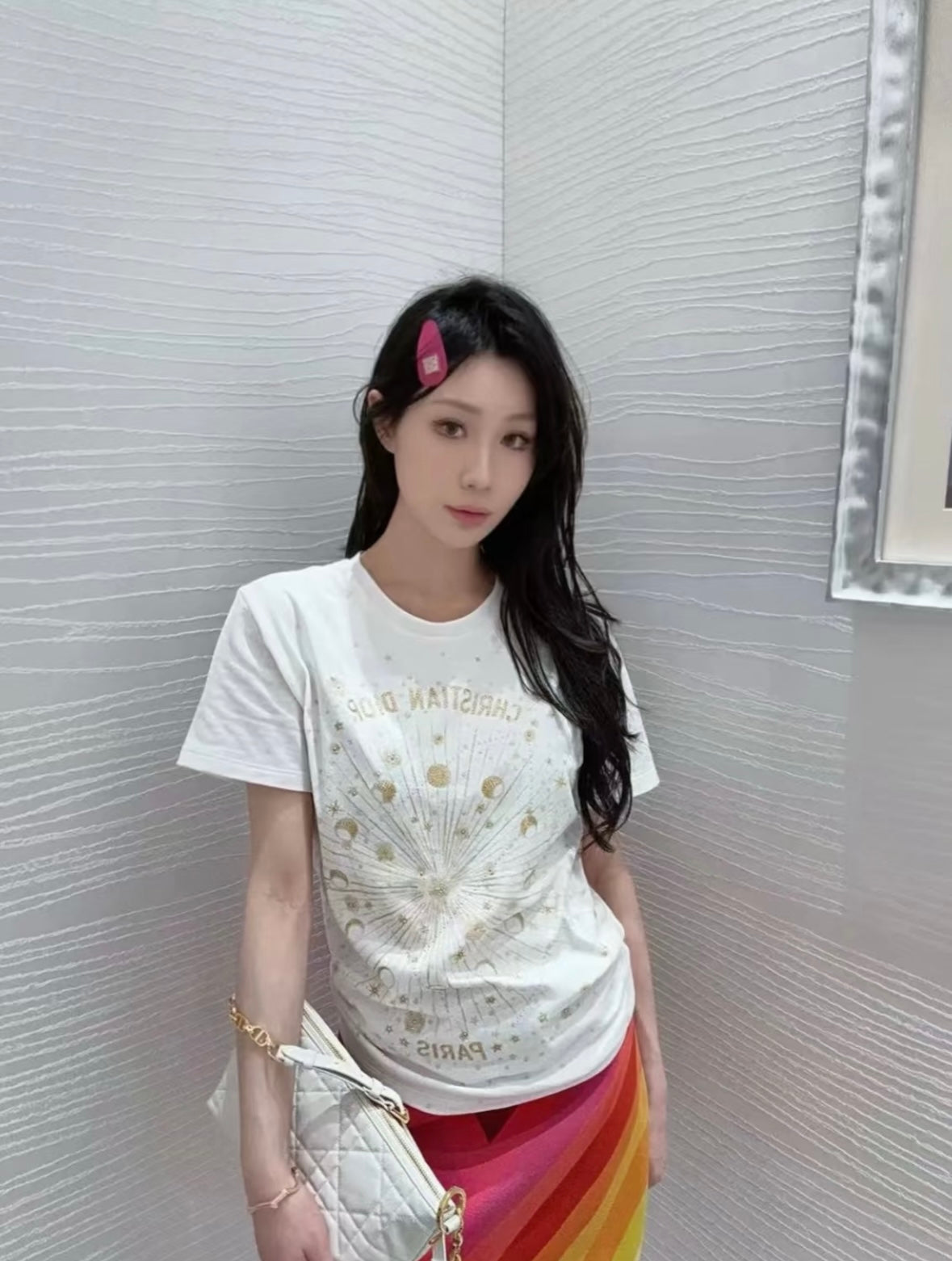 체인2호/디올 여성 반팔 티셔츠