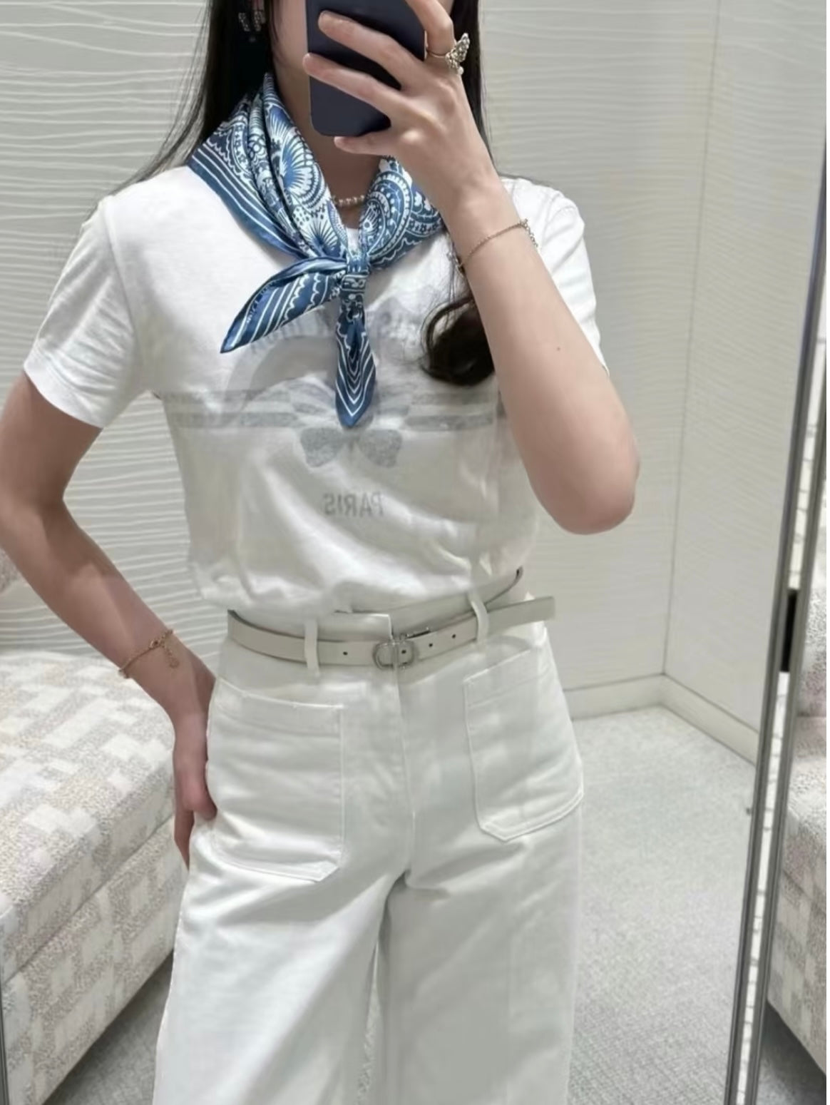 체인2호/디올 여성 반팔 티셔츠
