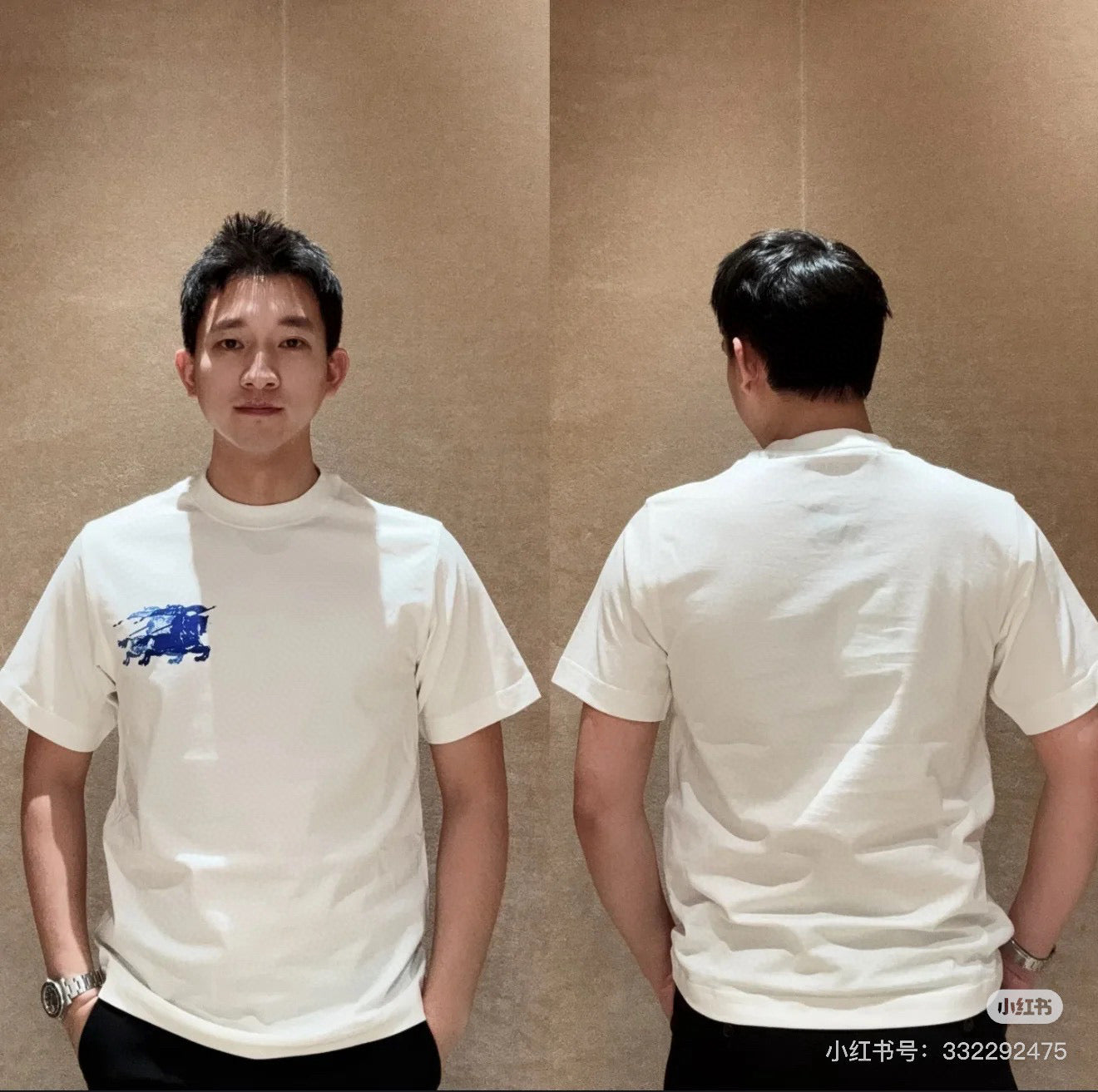체인2호/버버리 남성 반팔 티셔츠