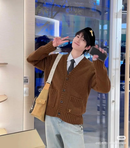 체인2호/루이비통 남성 니트 가디건