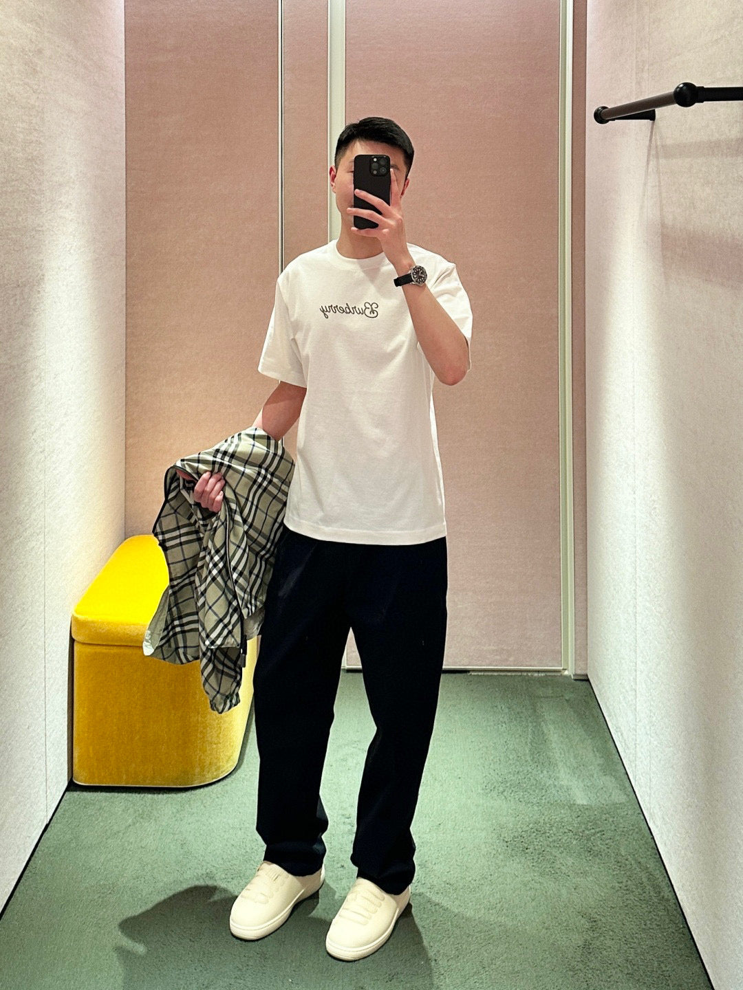 체인2호/버버리 남성 반팔 티셔츠