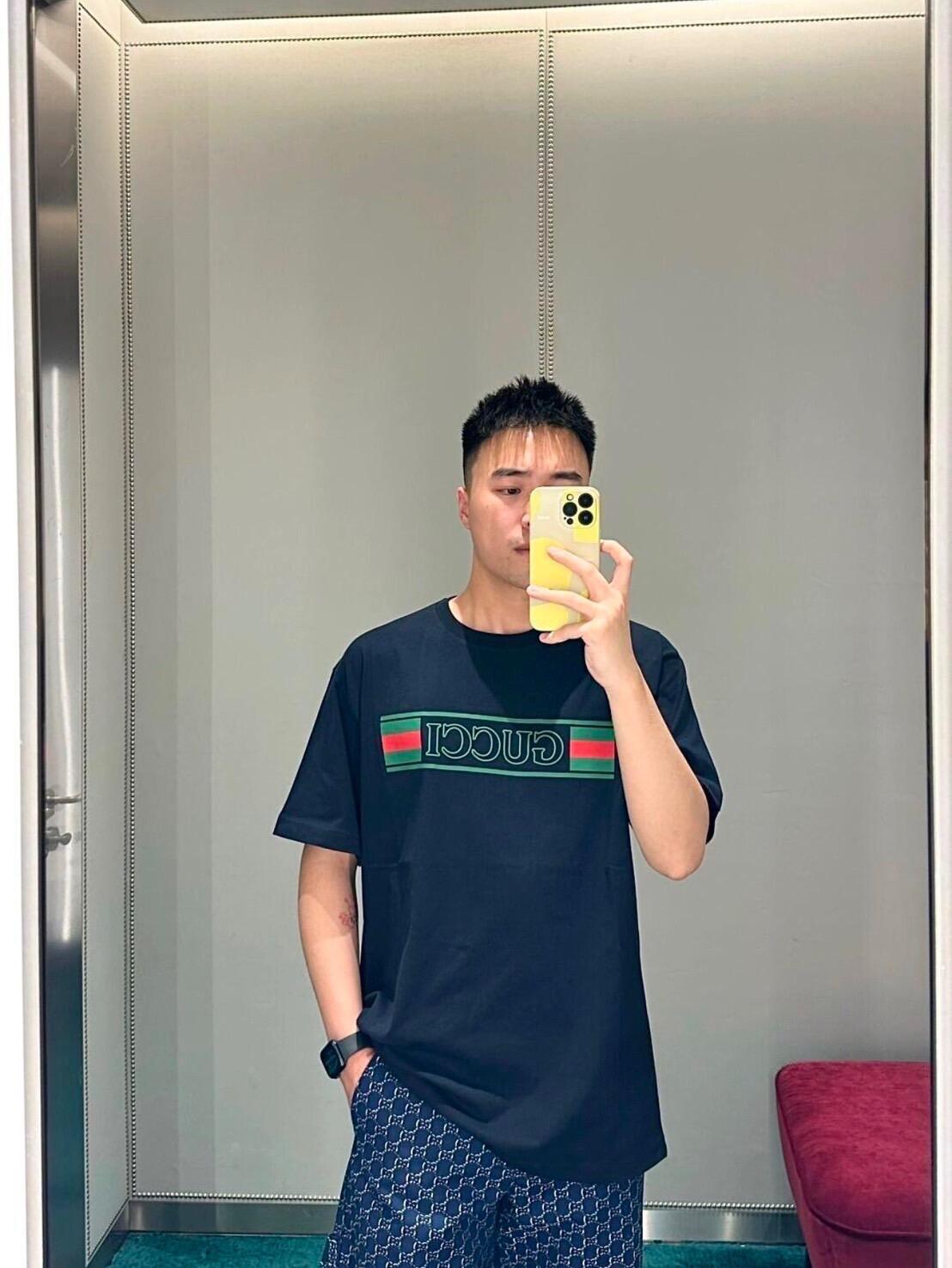체인2호/구찌 남성 반팔 티셔츠