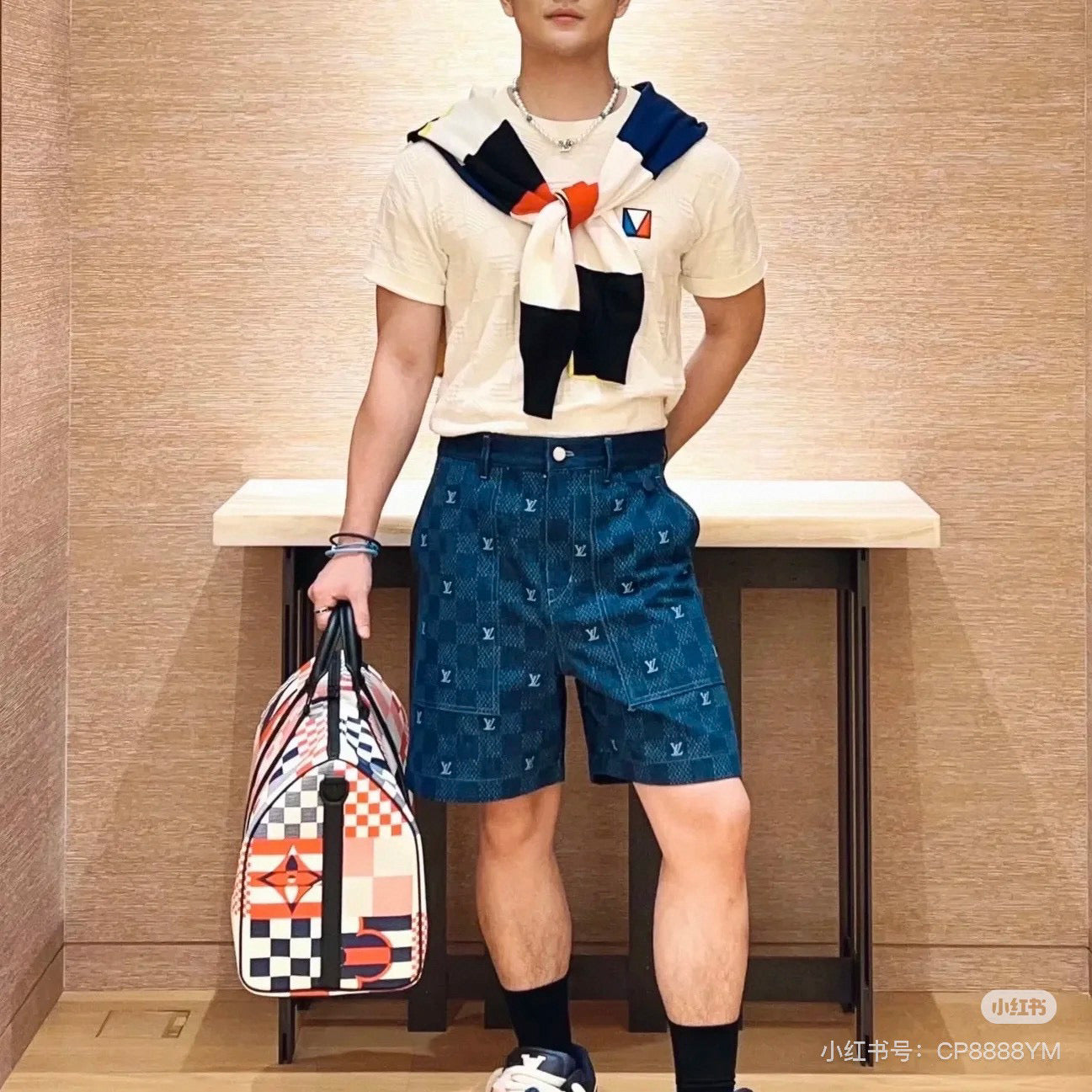 체인2호/루이비통 남성 반바지