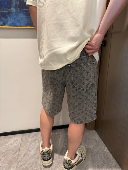 체인2호/루이비통 남성 데님 반바지